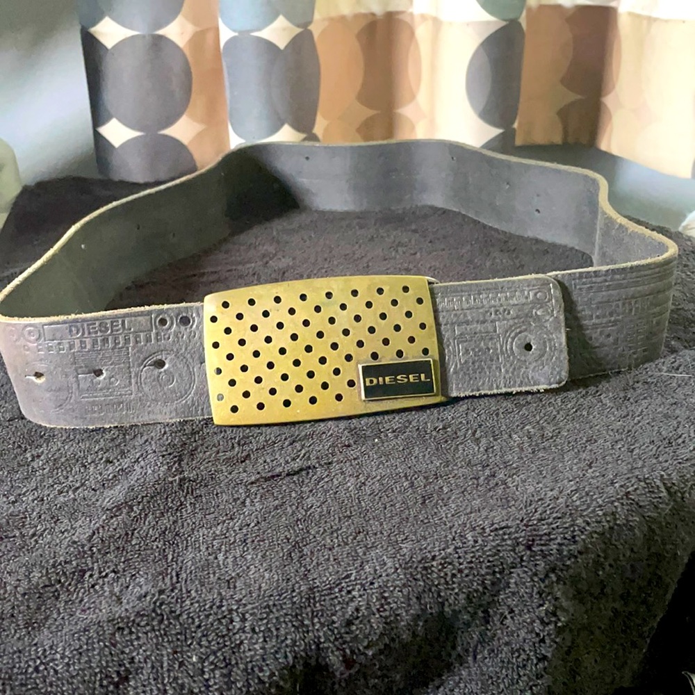 Diesel vintage leather belt